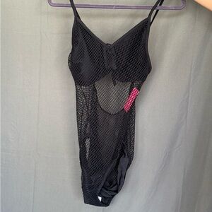 Fishnet one piece swimsuit - brand new!